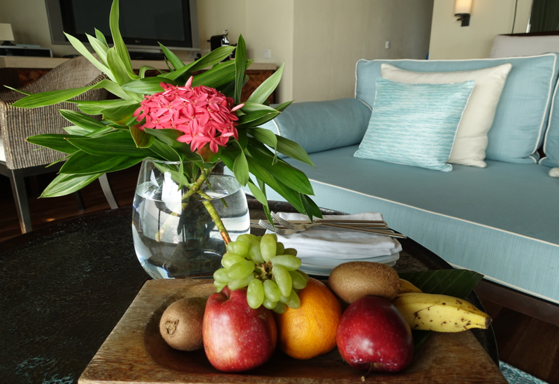 Fruit Welcome Amenity, Four Seasons Maldives at Kuda Huraa