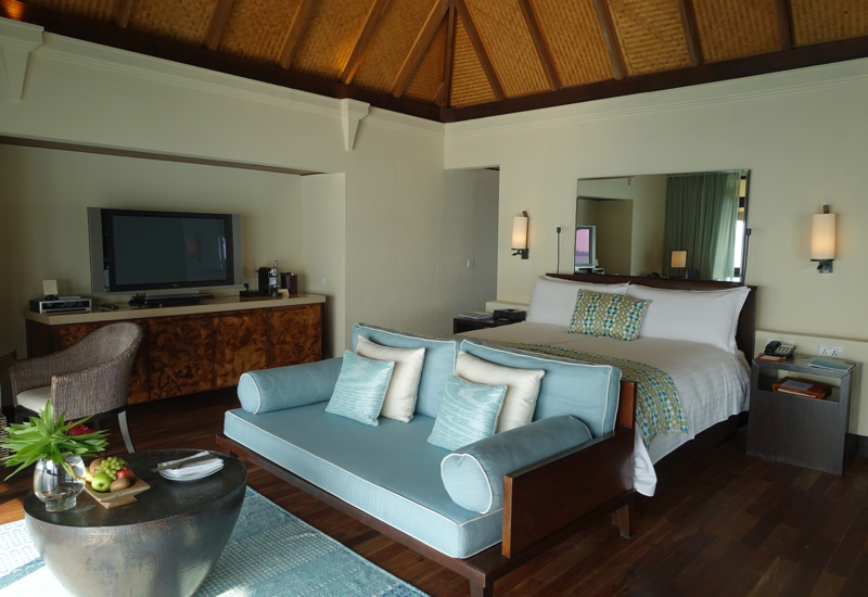 Sunset Water Bungalow King Bed, Four Seasons Maldives at Kuda Huraa