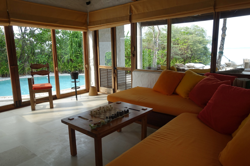 Soneva Fushi Crusoe Villa Living Room