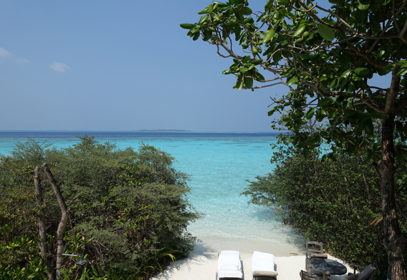 Ocean View from Our Crusoe Villa, Soneva Fushi