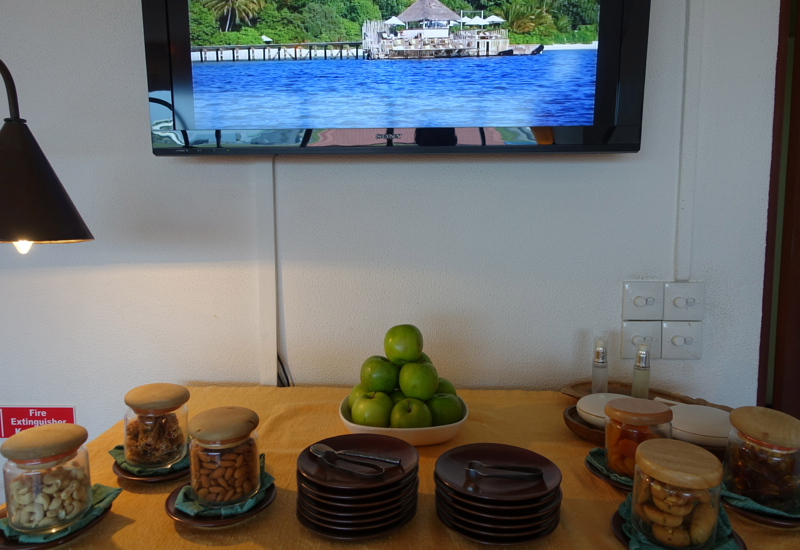 Dried Fruits, Nuts and Cookies, Soneva Fushi Maldives Airport Lounge