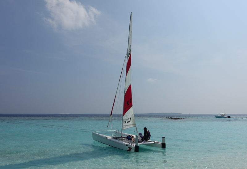 Soneva Fushi Things to Do: Sailing