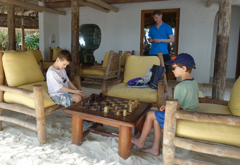 Playing Chess with a Friend, Soneva Fushi