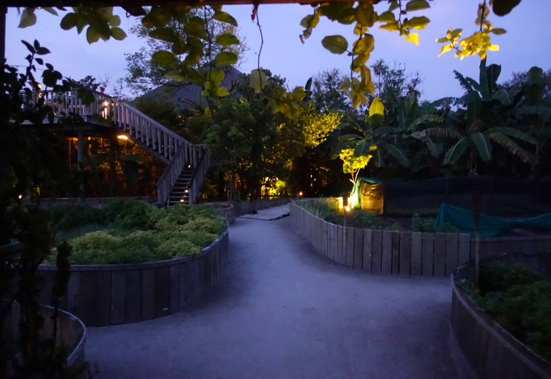 Entrance to Fresh in the Garden, Soneva Fushi Review