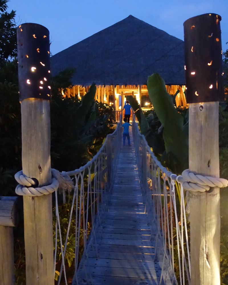 Bridge to Fresh in the Garden, Soneva Fushi