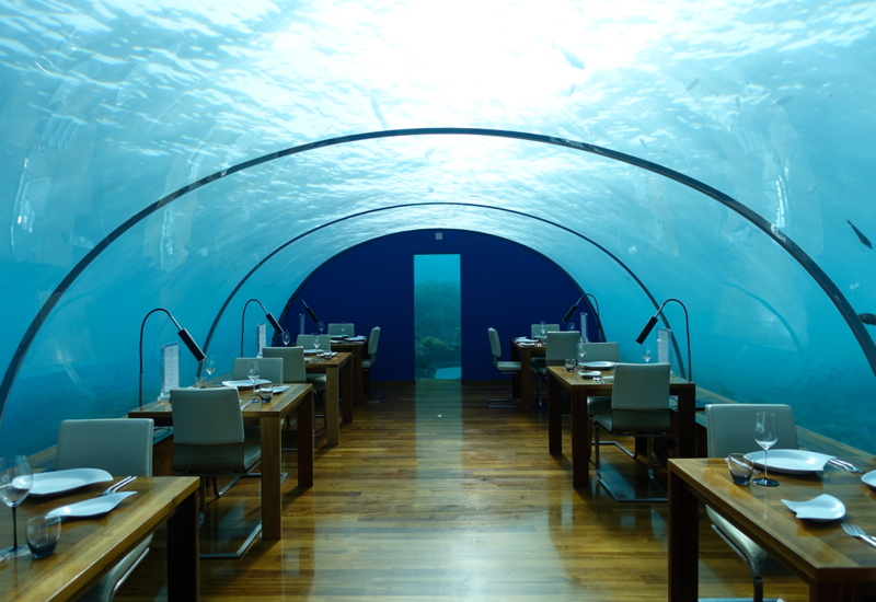 Conrad Maldives Restaurant Menus and Review-Ithaa Undersea Restaurant