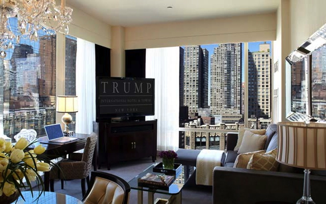 Best NYC Luxury Hotel Rooms for Families: Trump Central Park Executive City View Suite