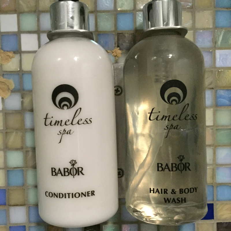 Timeless Spa Babor Bath Products, Emirates First Class Lounge Dubai Shower Suite