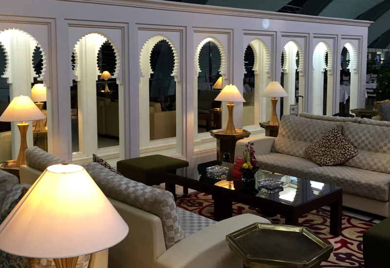 Emirates First Class Lounge Dubai Review-Seating