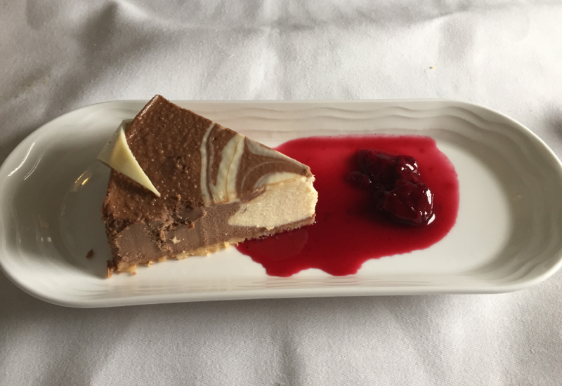 Chocolate Cheesecake, Emirates First Class