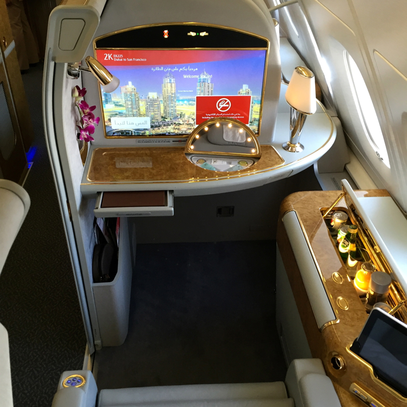 Emirates A380 First Class Review