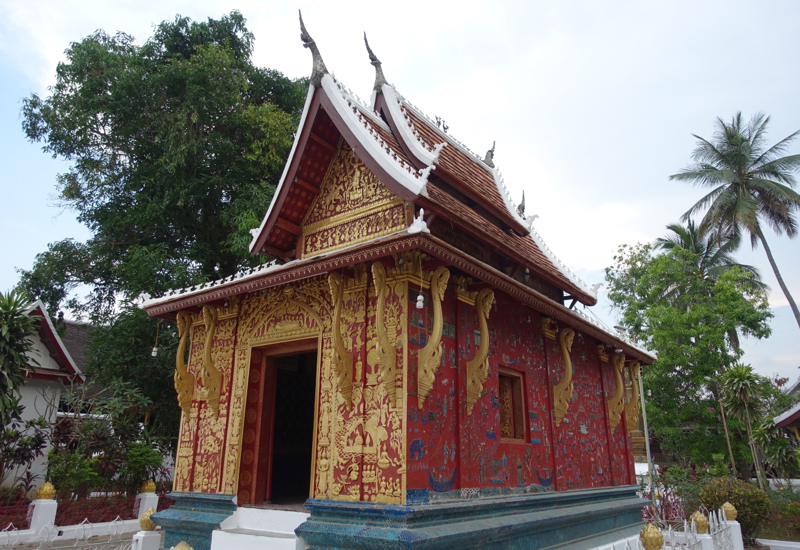 Top Things to Do in Luang Prabang-Red Chapel by Wat Xieng Thong