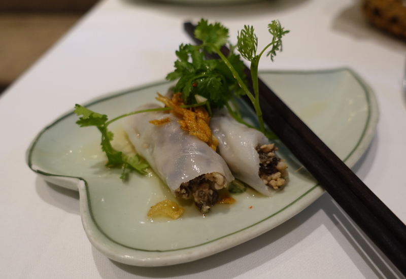 Banh Cuon (Fresh Stuffed Rice Rolls), Sofitel Legend Metropole Hanoi Review