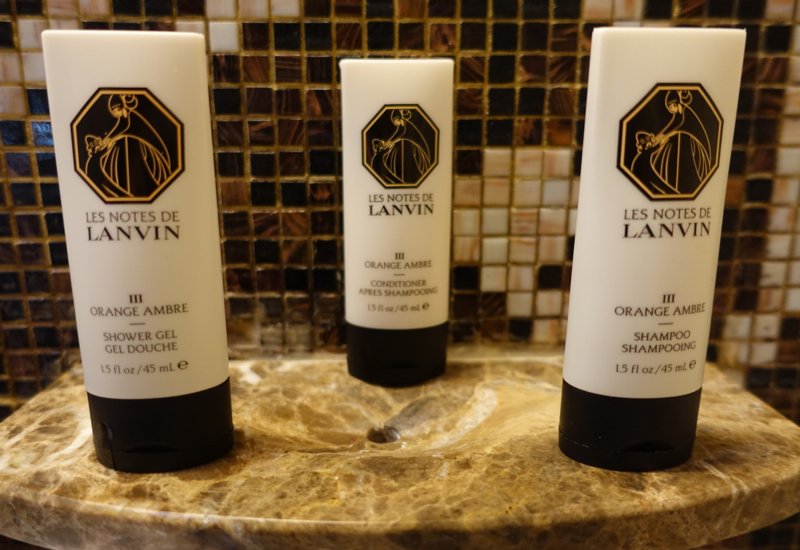 Les Notes de Lanvin Orange Ambre Bath Products, Sofitel Legend Metropole Hanoi