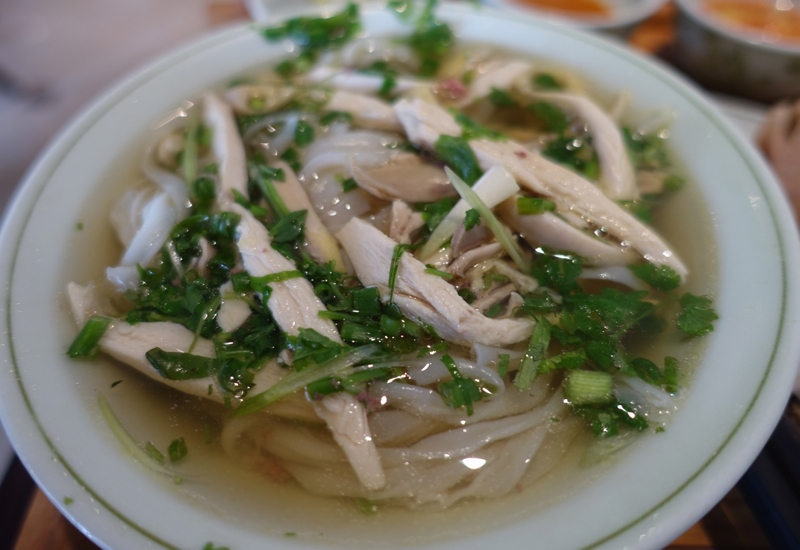 Vietnamese Chicken Pho, Club Lounge, Sofitel Legend Metropole Hanoi Review