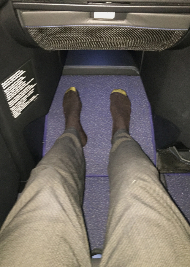 JetBlue Mint Review-Leg Room