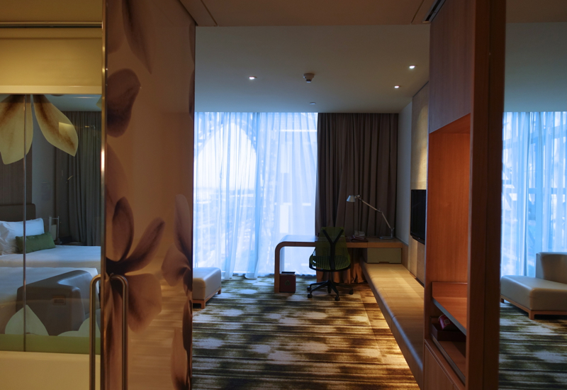 Crowne Plaza Singapore Changi Airport Hotel Review-Entrance to Club Room