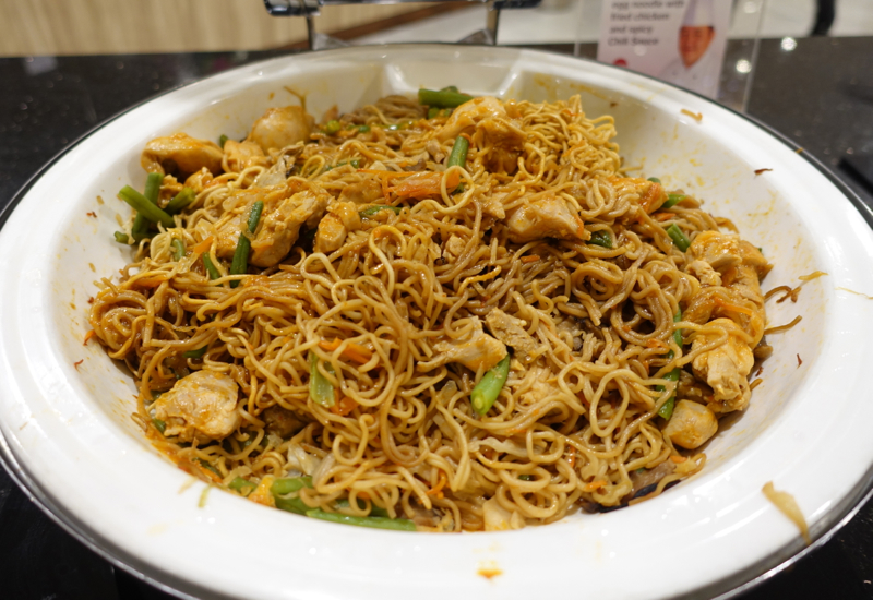 Fried Noodles, SATS Premier Lounge, Singapore Airport