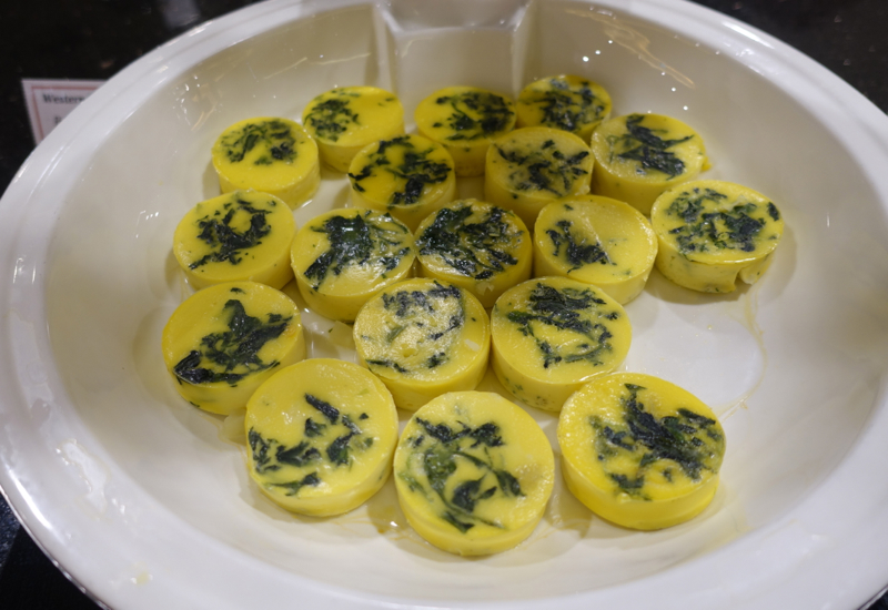 Steamed Eggs with Spinach, SATS Premier Lounge, Singapore Airport Terminal 1
