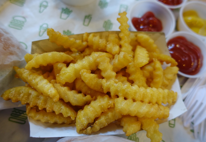 Crinkle Cut Fries, Shake Shack NYC