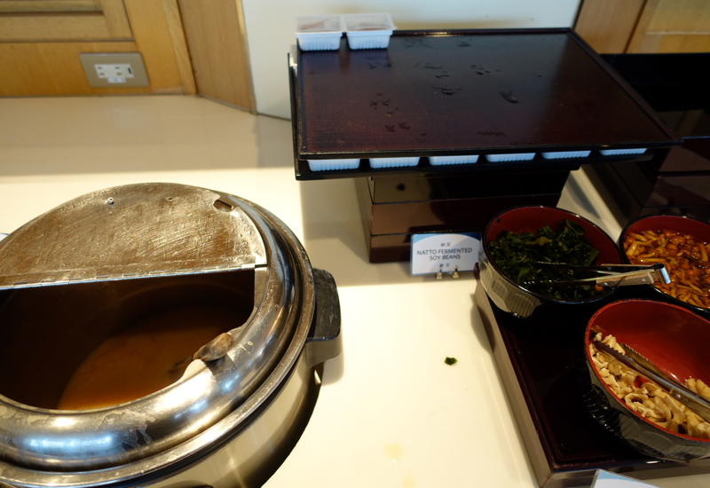 Miso Soup and Natto for Breakfast-Hilton Tokyo Narita Airport Hotel Review