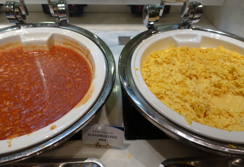 Scrambled Eggs and Baked Beans, Hilton Tokyo Narita Airport Hotel Review