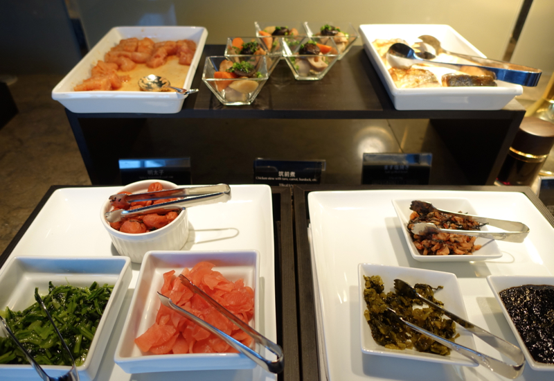 Review-JAL First Class Lounge Tokyo Narita-Japanese Food