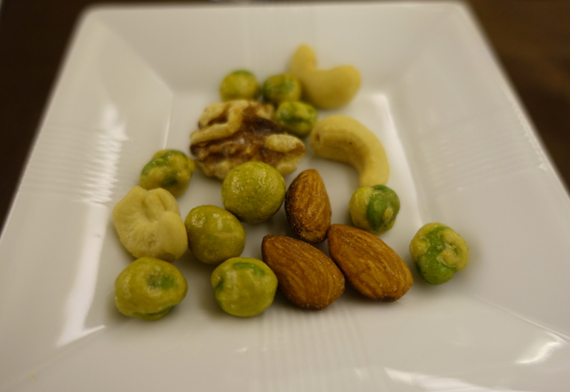 Wasabi Peas and Nuts, JAL First Class