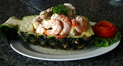 Seafood at Nang Nual, Jomtien Beach, Thailand