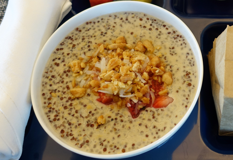 Quinoa & Chia Porridge, Allium at Four Seasons Chicago Review