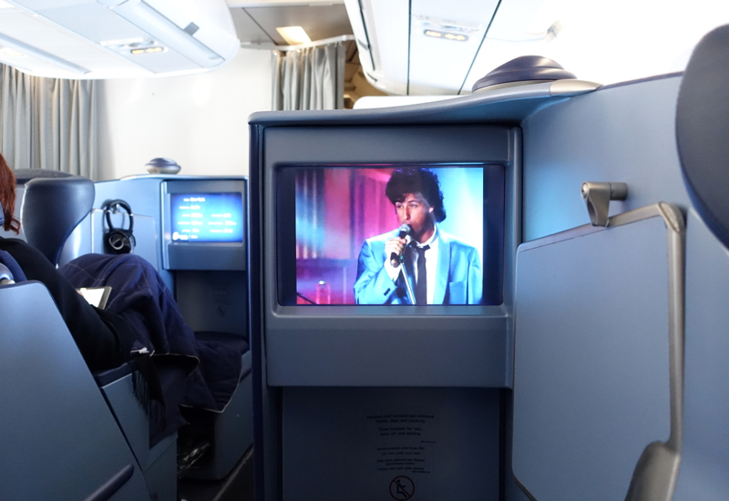 Air Business Class Review-IFE-Movies-The Wedding Singer