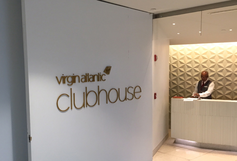 Review: Virgin Atlantic Clubhouse NYC JFK Airport-Reception