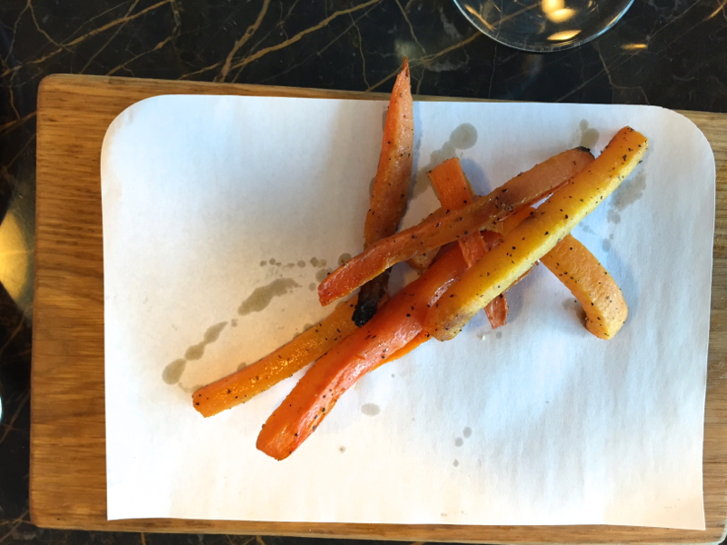 Spring Carrots, Virgin Atlantic Clubhouse NYC JFK Lounge Review