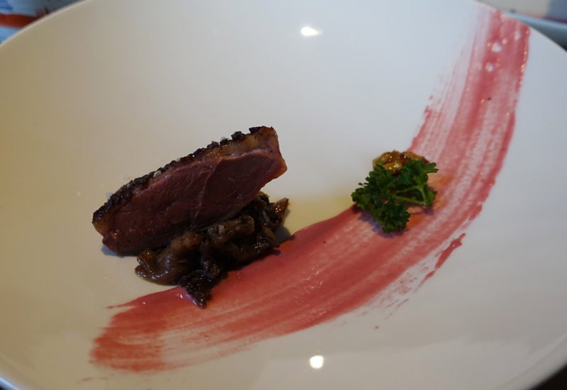 Duck Breast with Red Chicory, Marzapane Roma Review