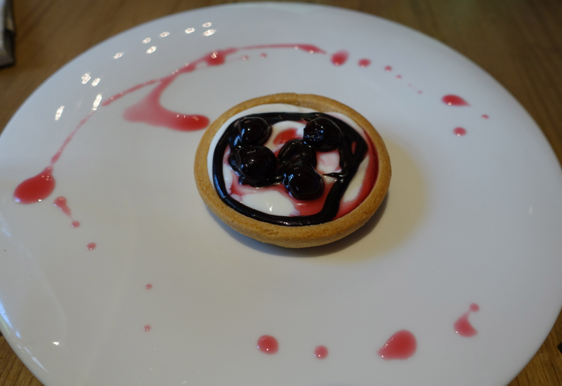 Ricotta and Cherry Tart for Dessert, Marzapane Roma Review