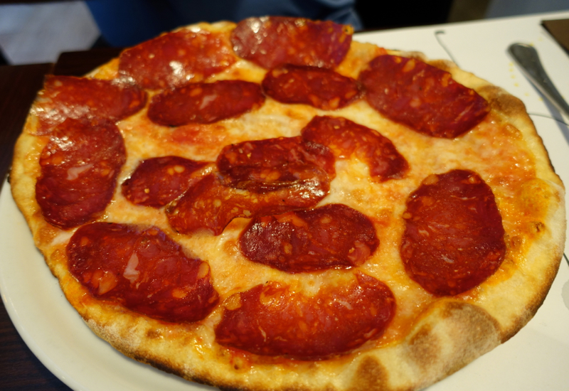 Chorizo Pizza, Emma Pizzeria Rome Review
