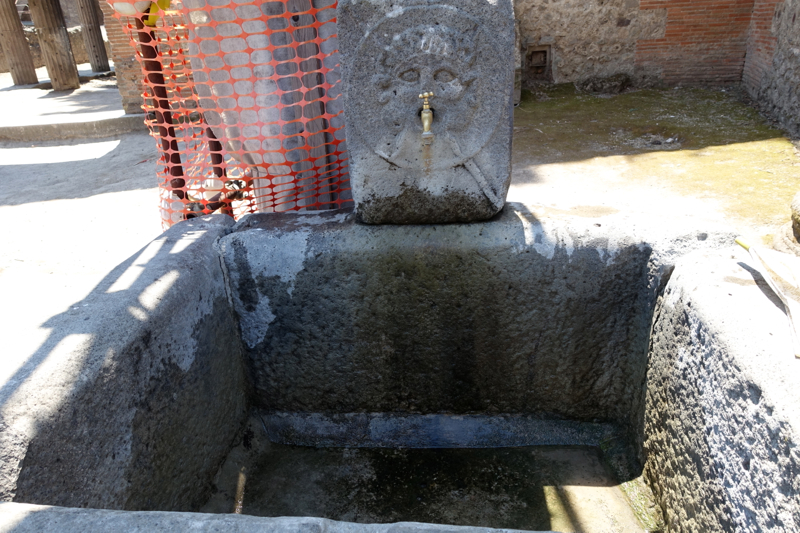 Pompeii Review: Water Fountain