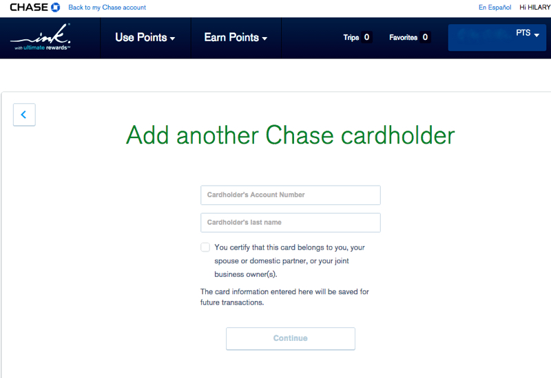 Chase Ultimate Rewards Transfer Rules: Spouse or Domestic Partner Only