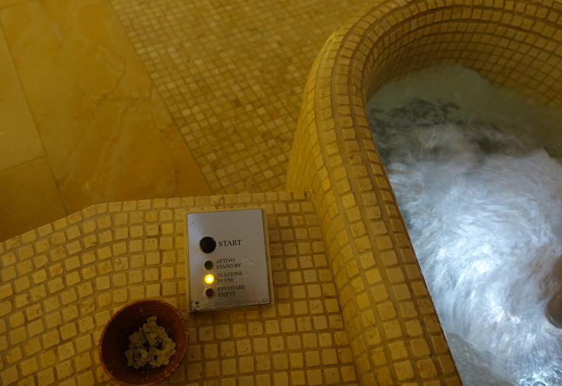 Foot Bath, Tepidarium, Monastero Santa Rosa Spa