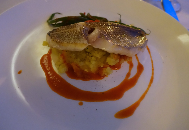 Grilled Sea Bream, Il Refettorio, Monastero Santa Rosa