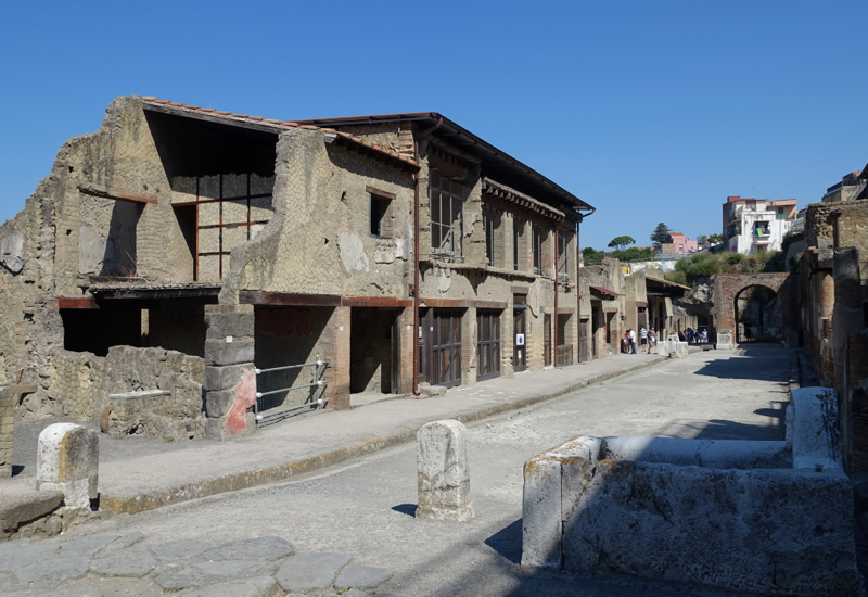 Two Story Buildings, Herculaneum Street