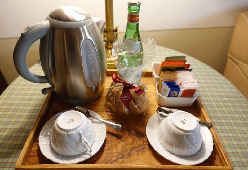 Tea Kettle and Biscotti, Castello Banfi Il Borgo Review