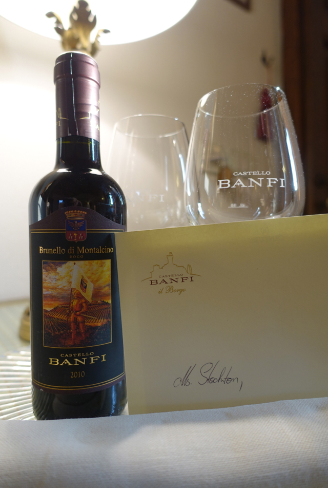 Welcome Bottle of Brunello di Montalcino, Castello Banfi Il Borgo Review