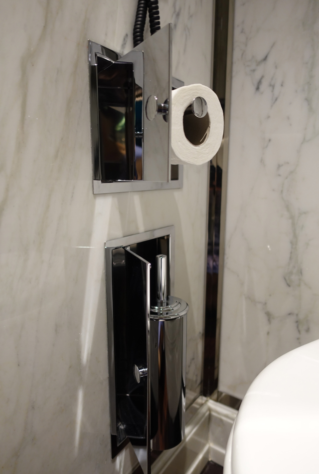Marble Bathroom: Toilet Paper Cabinet, Portrait Firenze Review