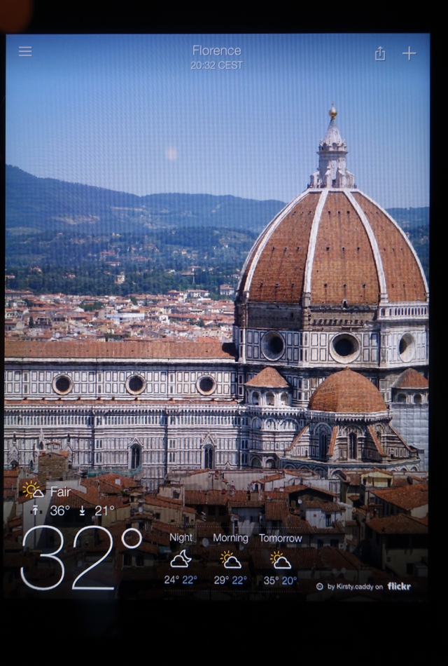 Portrait Firenze Review-iPad for Guest Use
