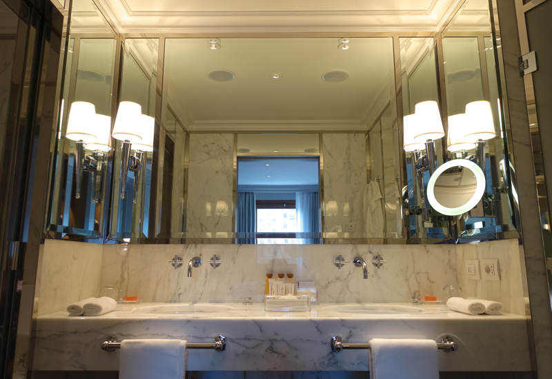 Review-Portrait Firenze-Superior Suite Bathroom with Double Sinks