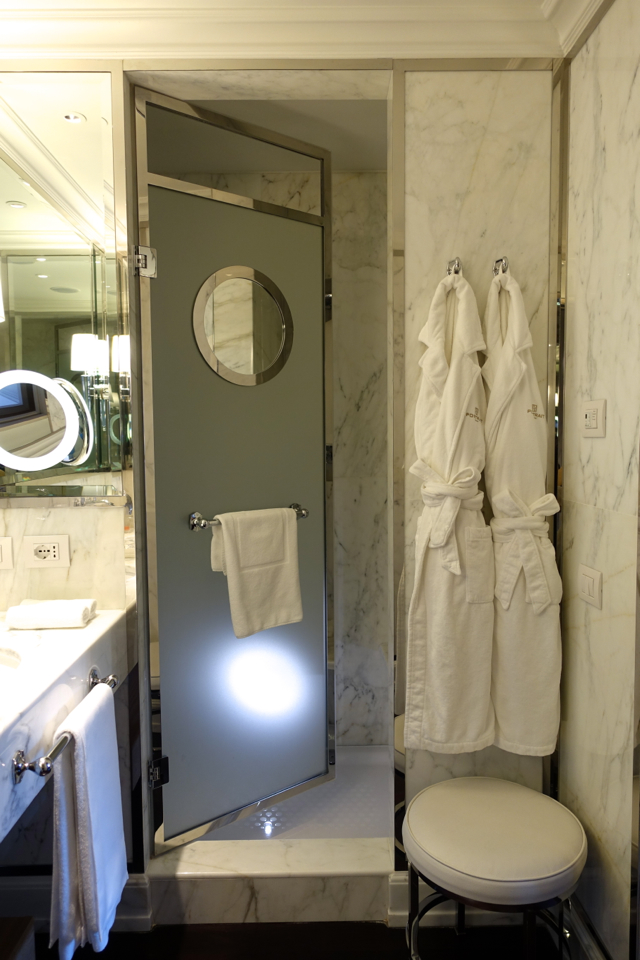 Marble Bathroom Shower, Portrait Firenze Review