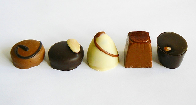 Chocolates from Hotel Chocolat, Boston