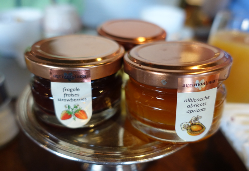 Agrimontana Jams, Portrait Firenze Breakfast Review