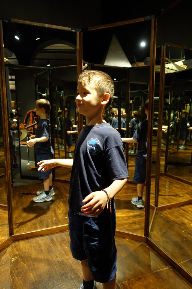 Room of Mirrors, Leonardo da Vinci Museum, Florence